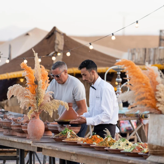 Luxury Day Pass: 3-Course Lunch with a Wide Epic Desert Pool + 1-Hour Quad Ride - activities for rent in marrakech - RENTS.ma