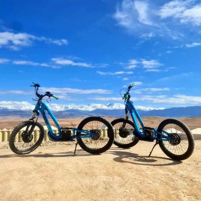 Découvrez le désert d’Agafay en trottinette électrique : Une Aventure Écologique et Passionnante - activities for rent in marrakech - RENTS.ma