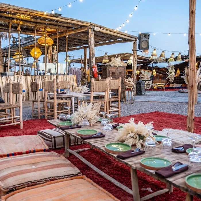 Dinner in Agafay Desert: A Magical Experience with Agafay Day Pass - activities for rent in marrakech - RENTS.ma