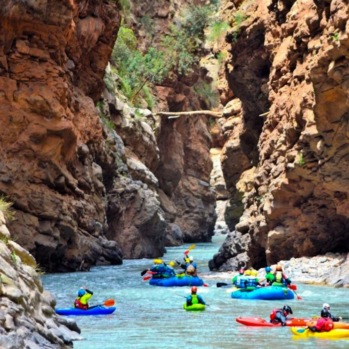 Rafting Adventure in Imsfaran Cathedral Region - activities for rent in agadir - RENTS.ma