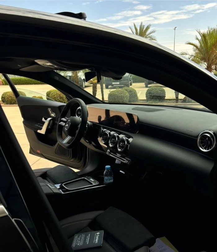 Location MERCEDES CLASS A 2024 Full Black in Agadir - cars for rent on RENTS.ma