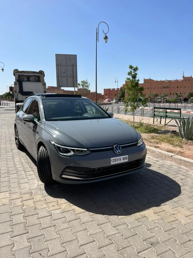 Rent Volkswagen Golf 8  – Marrakech & Ouarzazaye - cars for rent in ouarzazate - RENTS.ma