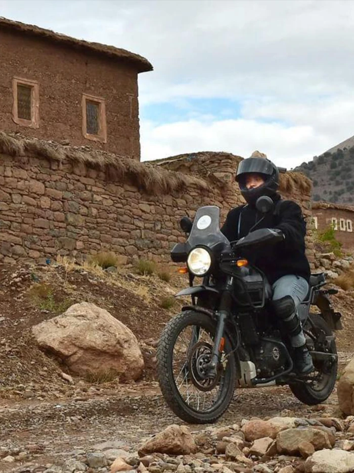 Ride 2 Atlas - Location Moto Marrakech - ROYAL ENFIELD HIMALAYAN 411 - motorcycles for rent on RENTS.ma