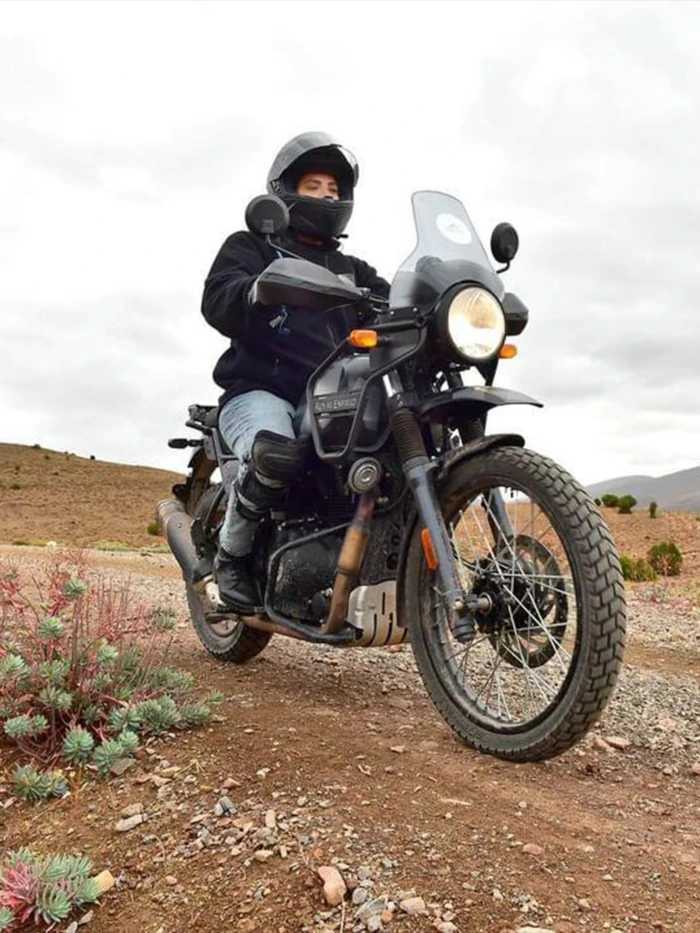 Ride 2 Atlas - Location Moto Marrakech - ROYAL ENFIELD HIMALAYAN 411 - motorcycles for rent on RENTS.ma