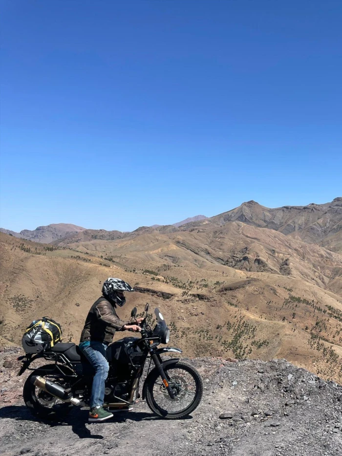 Ride 2 Atlas - Location Moto Marrakech - ROYAL ENFIELD HIMALAYAN 411 - motorcycles for rent on RENTS.ma