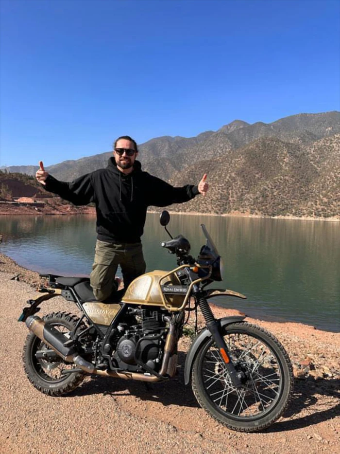 Ride 2 Atlas - Location Moto Marrakech - ROYAL ENFIELD HIMALAYAN 411 - motorcycles for rent on RENTS.ma