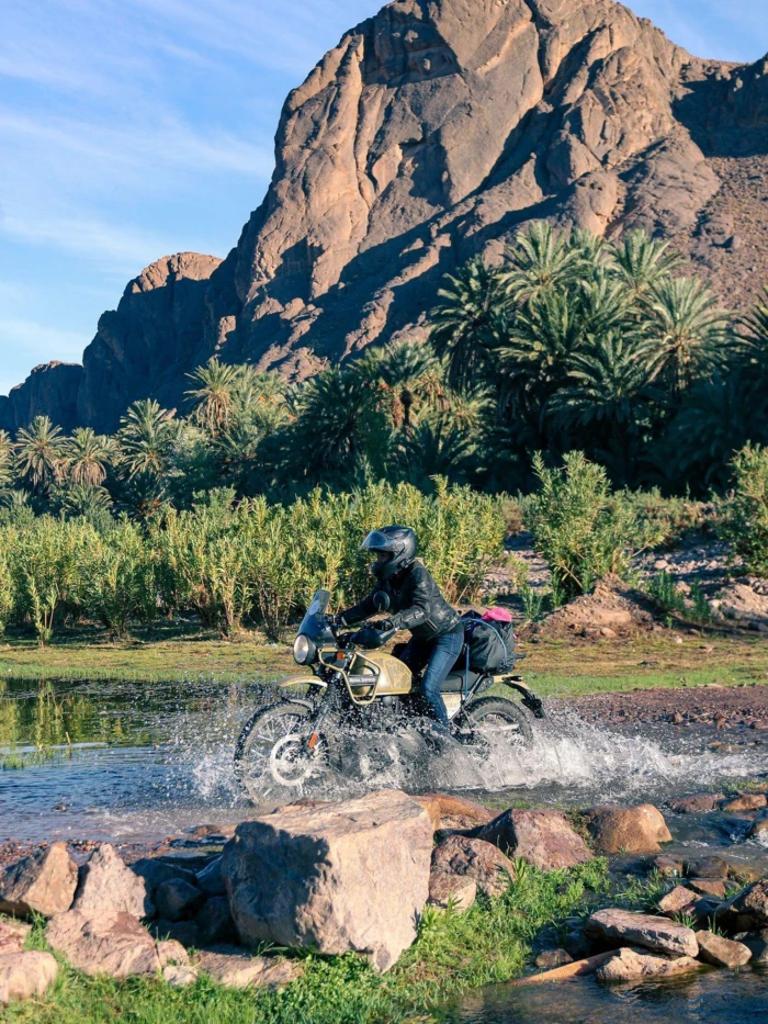 Ride 2 Atlas - Location Moto Marrakech - ROYAL ENFIELD HIMALAYAN 2024 - motorcycles for rent on RENTS.ma