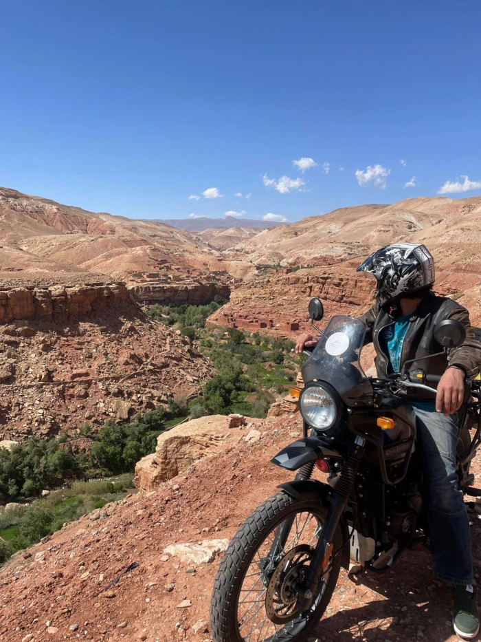 Ride 2 Atlas - Location Moto Marrakech - ROYAL ENFIELD HIMALAYAN 411 - motorcycles for rent on RENTS.ma