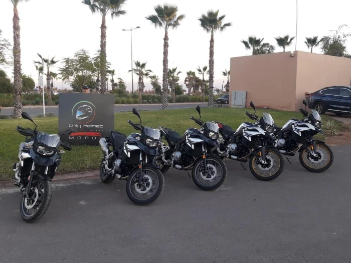 Motorcycle rental agency in Marrakesh - ONLY HELMET - motorcycles for rent in marrakech - RENTS.ma