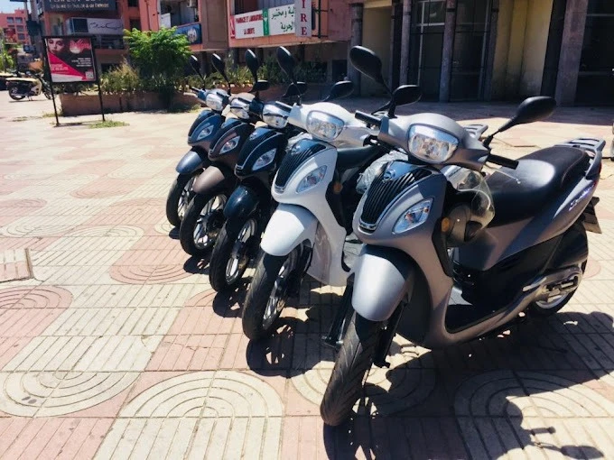 Location scooter Marrakech - scooters for rent on RENTS.ma