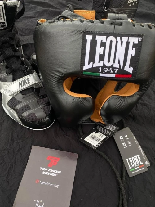 Casque Sparring Pro LEONE 1947 Taille L - boxing for rent in tetouan - RENTS.ma