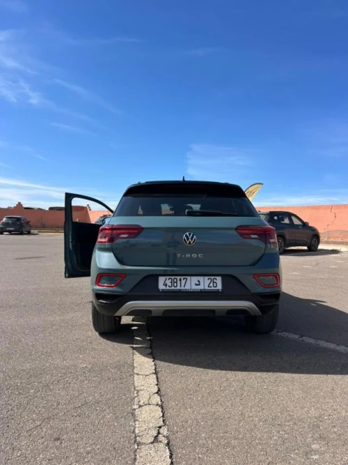 Rent Volkswagen T-Roc Black Pack  – Marrakech & Ouarzazate - cars for rent in ouarzazate - RENTS.ma