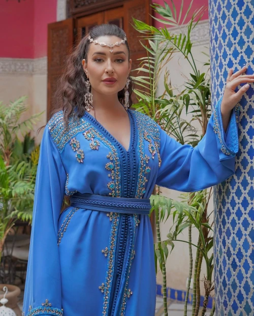 Caftan Blue - clothes for rent in casablanca - RENTS.ma