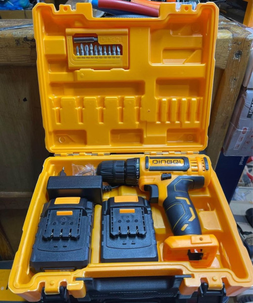 DingQi  Power Tools 18V Mini Hand Electric Performer Cordless Drill - electrical-tools for rent in casablanca - RENTS.ma