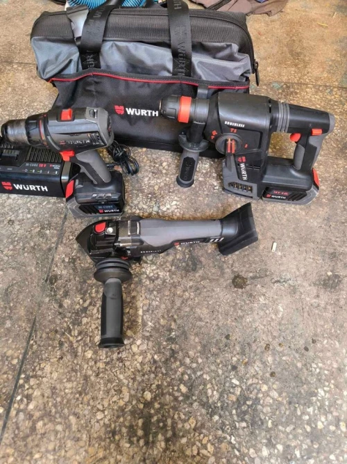 Ensemble combo batterie wurth m cube 18v marteau perforateur meuleuse d'angle p - power-tools for rent in casablanca - RENTS.ma