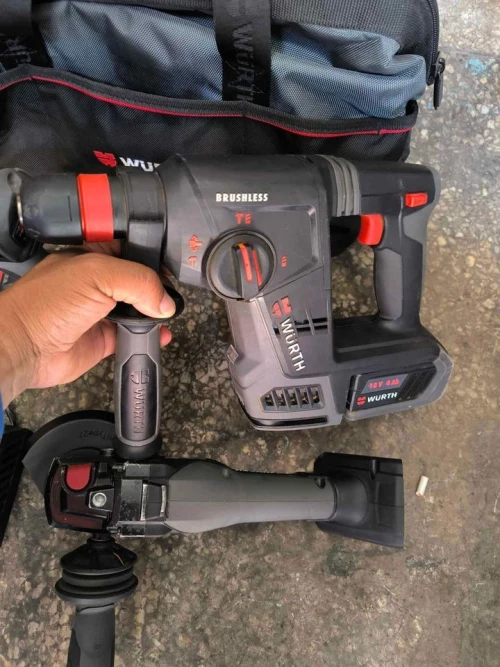 Ensemble combo batterie wurth m cube 18v marteau perforateur meuleuse d'angle p - power-tools for rent in casablanca - RENTS.ma