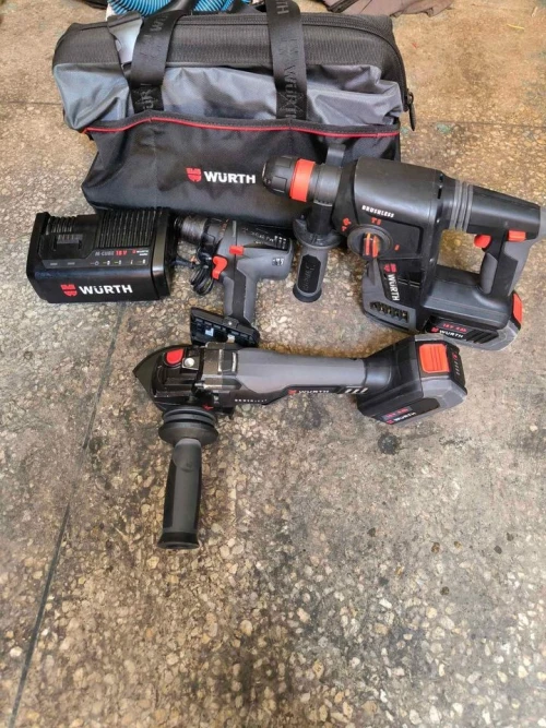Ensemble combo batterie wurth m cube 18v marteau perforateur meuleuse d'angle p - power-tools for rent in casablanca - RENTS.ma
