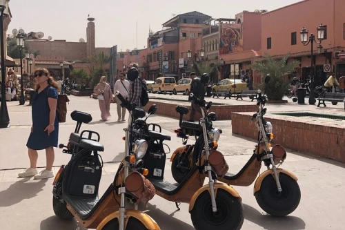 Rental Bike at Marrakech by : Go Green - scooters for rent in marrakech - RENTS.ma