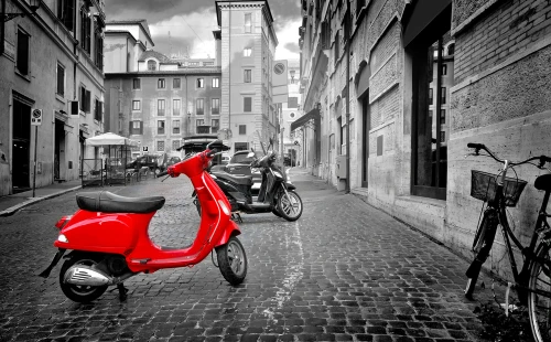 Vespa Plaza Marrakech - Scooters Rental - scooters for rent in marrakech - RENTS.ma