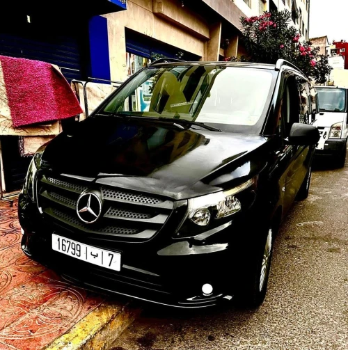 Mercedes Vito 2019, agréée transport touristique - transportation for rent in casablanca - RENTS.ma